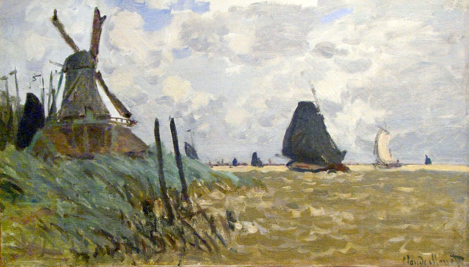 Windmill near Zaandam 1871